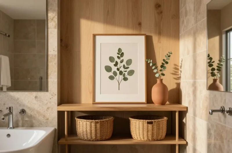 15 Bathroom Wall Decor Ideas: Chic Wall Makeovers