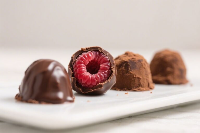 Raspberry Chocolate Truffles – Rich, Velvety Bites With a Bright Berry Twist