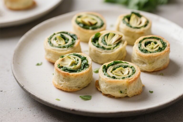 Vegan Spinach and Artichoke Pinwheels – A Creamy, Crowd-Pleasing Appetizer