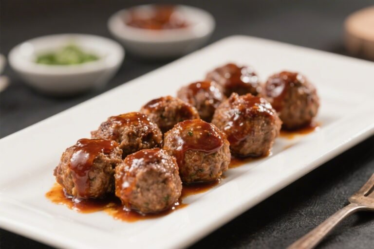 BBQ Turkey Meatballs – Juicy, Saucy, and Weeknight-Friendly