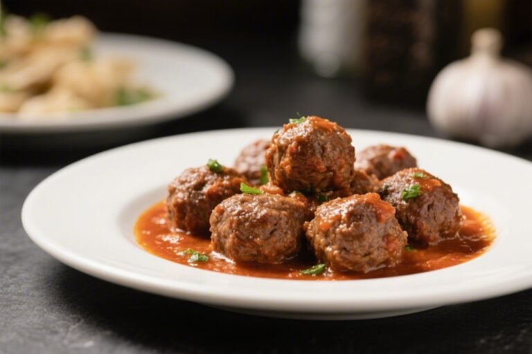 Best Ever Beef Meatballs – Tender, Juicy, and Packed With Flavor