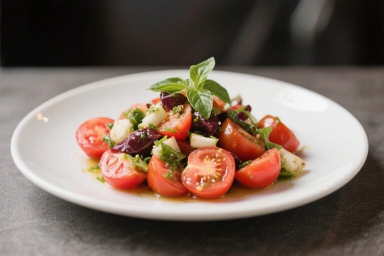 Mediterranean Tomato Salad – Fresh, Simple, and Full of Flavor