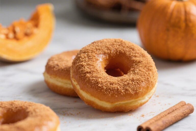 Cinnamon Sugar Pumpkin Donuts – Soft, Cozy, and Perfectly Spiced