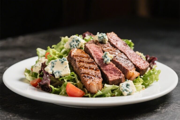 Grilled Steak Salad With Blue Cheese – A Fresh, Hearty Weeknight Favorite