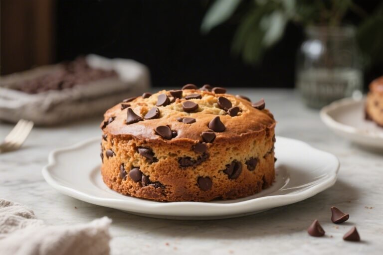 Chocolate Chip Travel Cake – A Sturdy, Soft Loaf for On-the-Go Treats