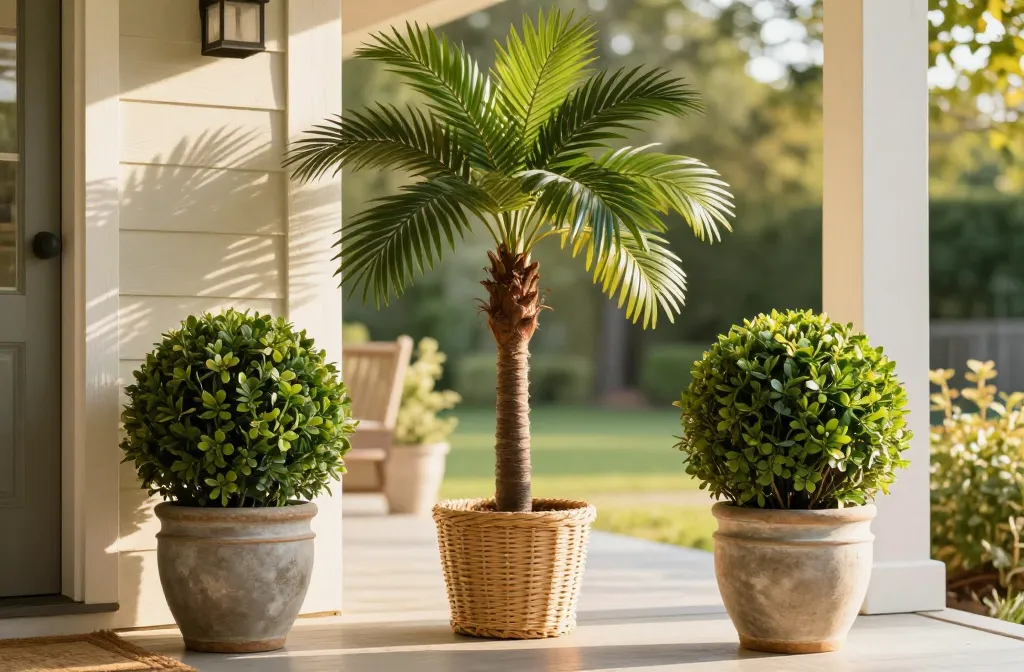 12 Faux Plants for Front Porch: Fresh & Easy Picks
