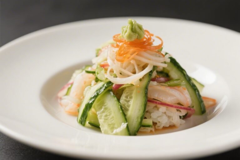 Fresh Sushi Cucumber Salad – Crisp, Clean, and Flavorful