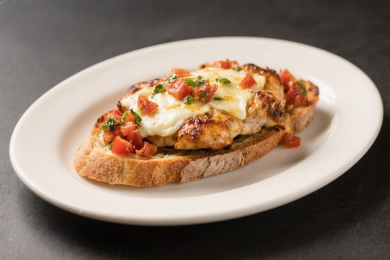 Bruschetta Baked Chicken With Mozzarella – Fresh, Flavorful, and Easy