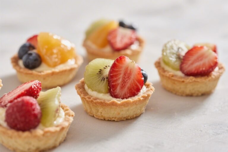 Mini No-Bake Fruit Tartlets – Simple, Fresh, and Perfect for Any Occasion