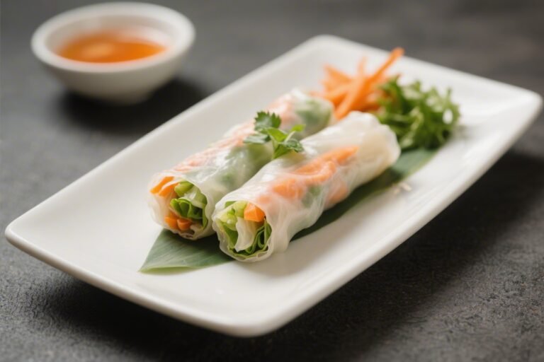 Vietnamese Healthy Spring Rolls – Fresh, Light, and Full of Flavor